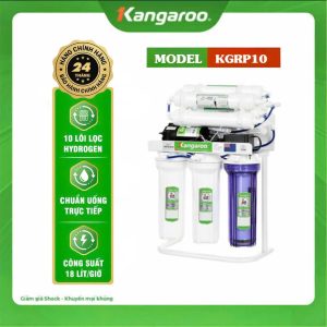 Máy lọc nước Kangaroo Hydrogen chân quỳ KGRP10 – 10 LÕI – MẪU MỚI 2026