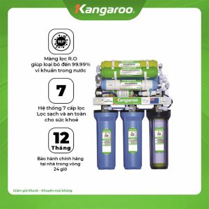 Máy lọc nước RO Kangaroo KG104AKV – 7 LÕI LỌC – SẢN XUẤT 2024