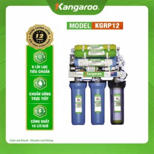 Máy lọc nước Kangaroo 9 lõi Không tủ – KGRP12 , MẪU MỚI 2026