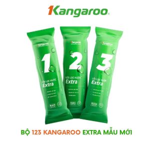 Bộ lõi lọc nước 123 Kangaroo hiệu suất cao